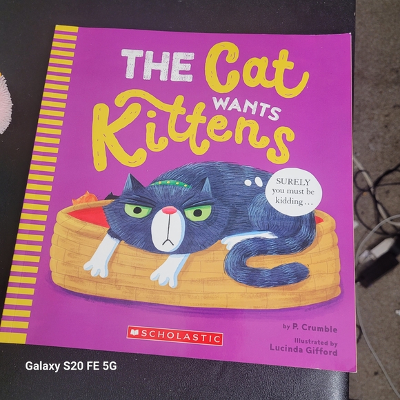 Scholastic Other - Scholastic 'The Cat Wants Kittens' Kids Book